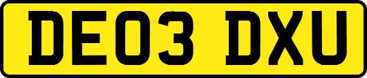DE03DXU