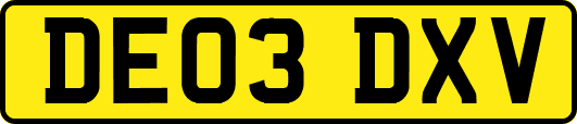 DE03DXV