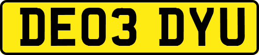 DE03DYU