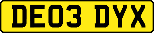 DE03DYX
