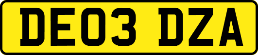 DE03DZA