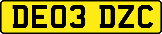 DE03DZC