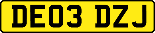 DE03DZJ