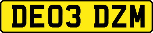 DE03DZM
