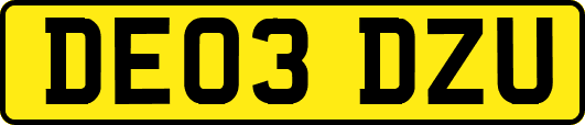 DE03DZU