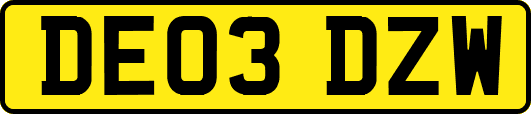 DE03DZW