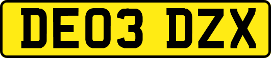 DE03DZX