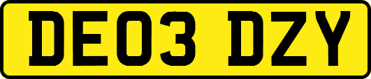 DE03DZY