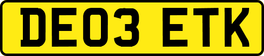 DE03ETK