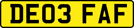 DE03FAF