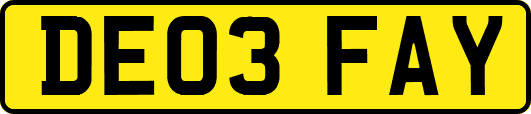 DE03FAY