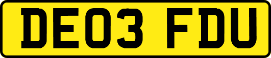 DE03FDU