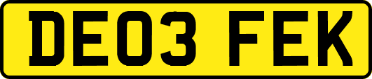 DE03FEK