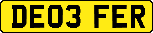 DE03FER