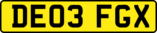 DE03FGX