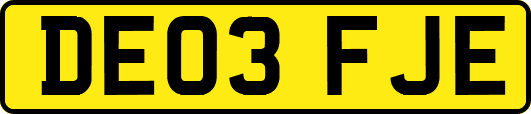 DE03FJE