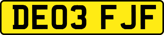 DE03FJF