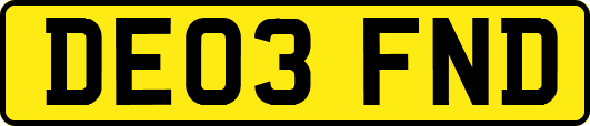 DE03FND