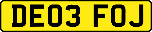 DE03FOJ