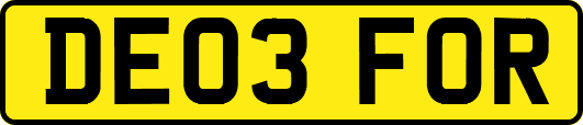 DE03FOR