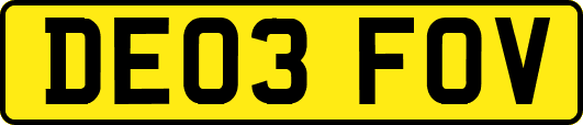DE03FOV