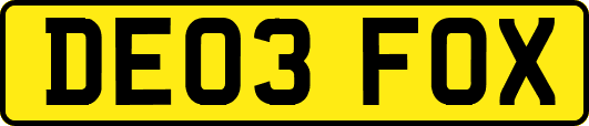 DE03FOX