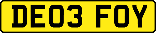 DE03FOY
