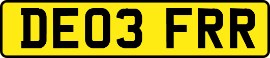 DE03FRR