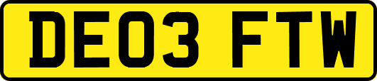 DE03FTW