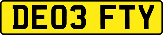 DE03FTY