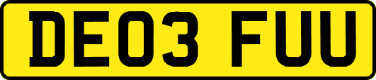 DE03FUU