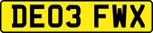 DE03FWX