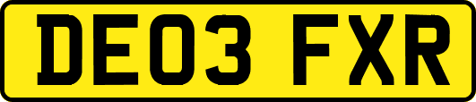 DE03FXR