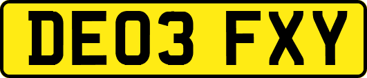 DE03FXY