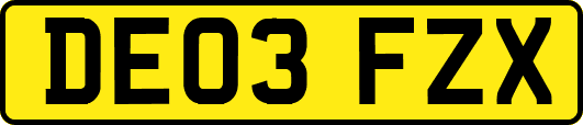 DE03FZX