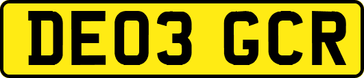 DE03GCR