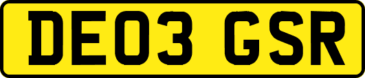 DE03GSR