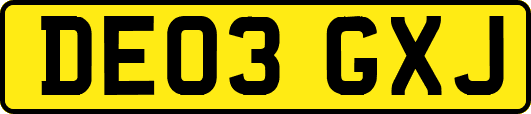 DE03GXJ