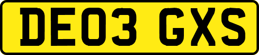 DE03GXS