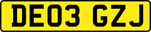DE03GZJ