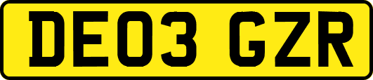 DE03GZR