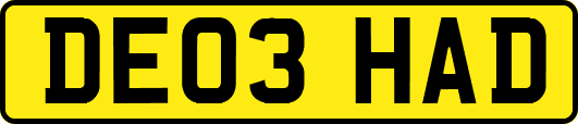 DE03HAD
