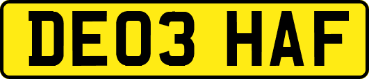 DE03HAF