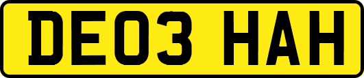 DE03HAH