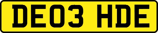 DE03HDE