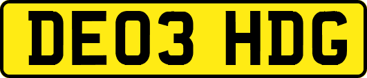 DE03HDG