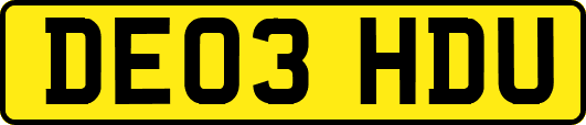 DE03HDU