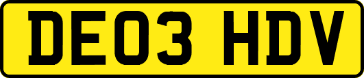 DE03HDV