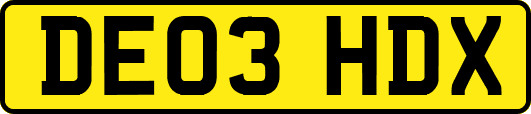 DE03HDX