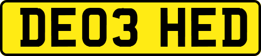 DE03HED